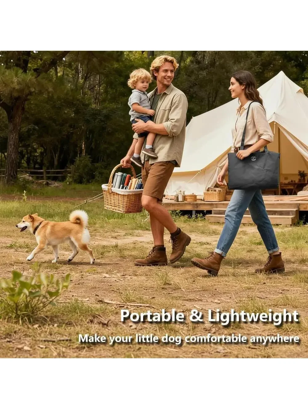 Portable Dog Mat Waterproof Outdoor Pet Mat for Camping Sleeping TOPYANGS